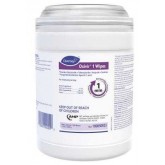 Diversey Oxivir 1 One Minute Disinfecting and Sanitizing Cleaning Wipes 100850923 - 160 Wipes per Canister, 12 Canisters per Case
